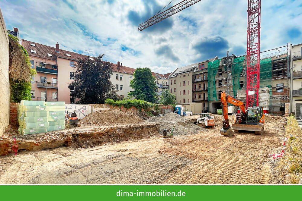 KfW-40-Neubau mit QNG im Hinterhof! 3-Raum-Traum mit großem Balkon, HWR, Aufzug u.v.m. – Leipzig – Vorschaubild 5