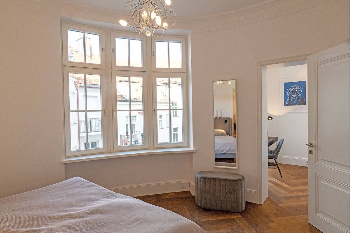 Möblierte Luxuswohnung im Lehel direkt am Englischen Garten, Isar – München – Vorschaubild 9