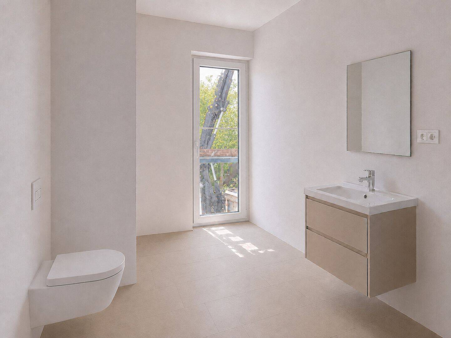 gemütliche Neubauwohnung im 1 OG mit Aufzug und Balkon mit Blick auf die Wassertürme – Hamm – Vorschaubild 7