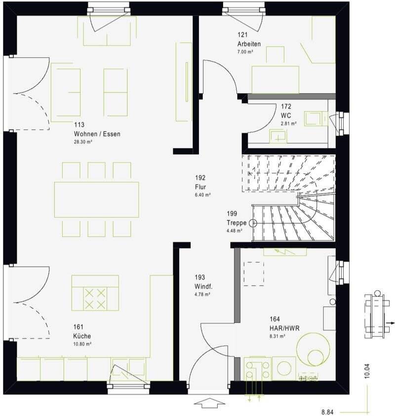 massa Haus LifeStyle 14.04W - Zeitgemäß. Nachhaltig. Ihr Zuhause! – Gerach – Vorschaubild 4