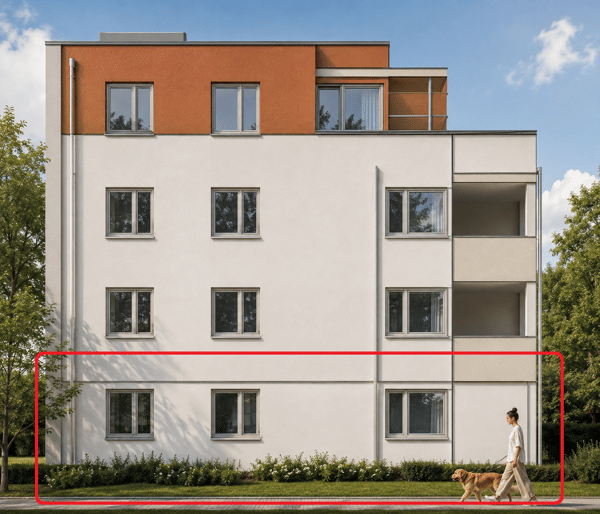 Erdgeschosswohnung in 76646 Bruchsal mit 85 m² kaufen