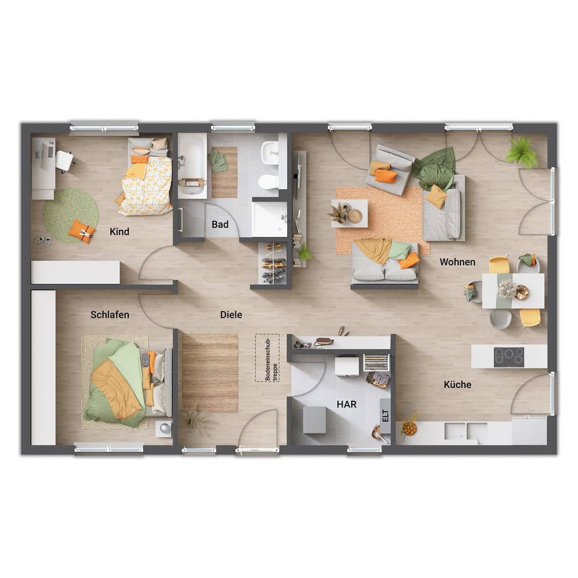 Haus in 19370 Parchim mit 102 m² kaufen
