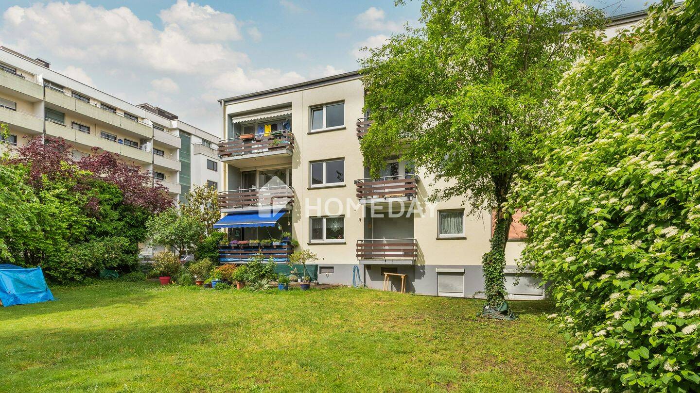 Attraktive 2-Zimmer-Wohnung mit Balkon & hervorragender Raumstruktur