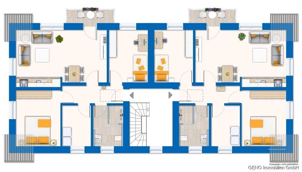 Kapitalanlage mit Zukunft - Neubau-Mehrfamilienhaus in Delmenhorst Moderne Wohnimmobilie mit 4 Wohneinheiten – Delmenhorst – Vorschaubild 3