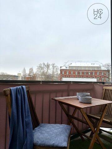 Alternative zum Hotel: Möbliertes Apartment mit Balkon / PKW-Stellplatz nahe Zentrum – Leipzig – Vorschaubild 5