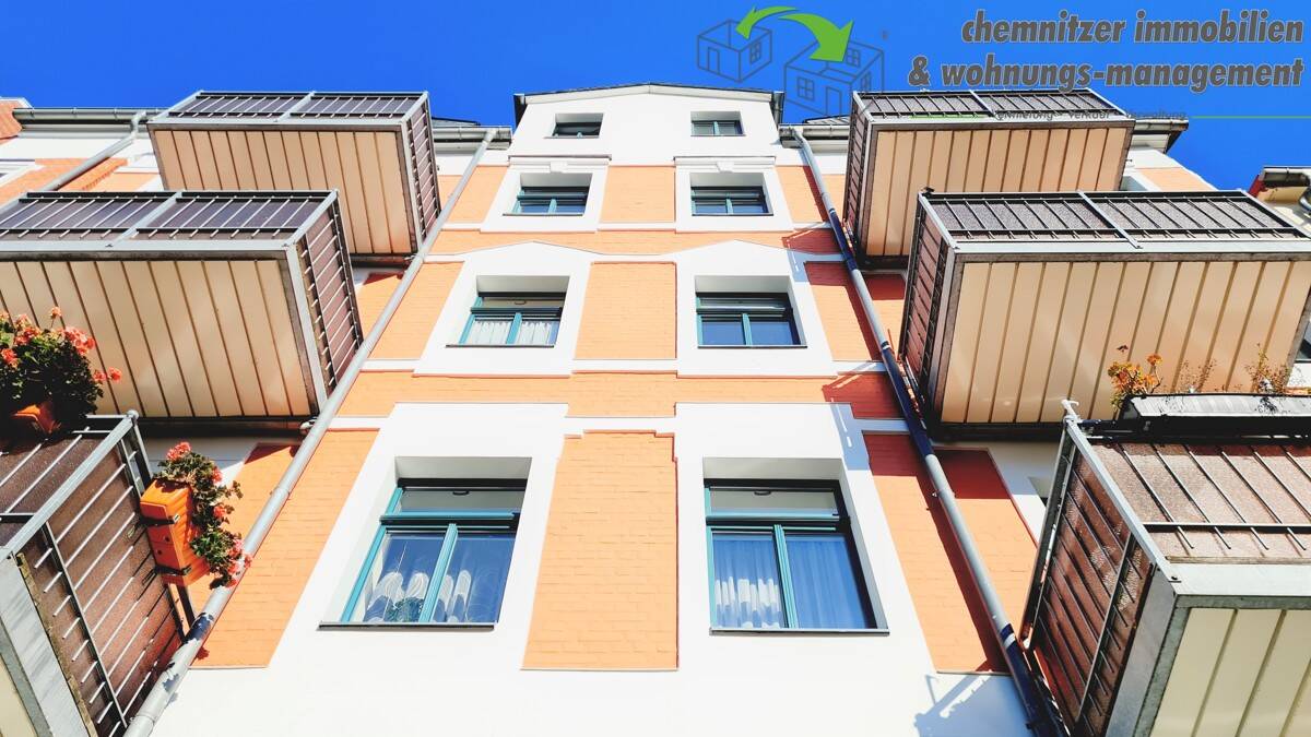 Sonnige Kapitalanlage langjährig vermietete 2-Raum-Wohnung in erstklassiger Lage, inkl. Stellplatz – Chemnitz – Vorschaubild 2