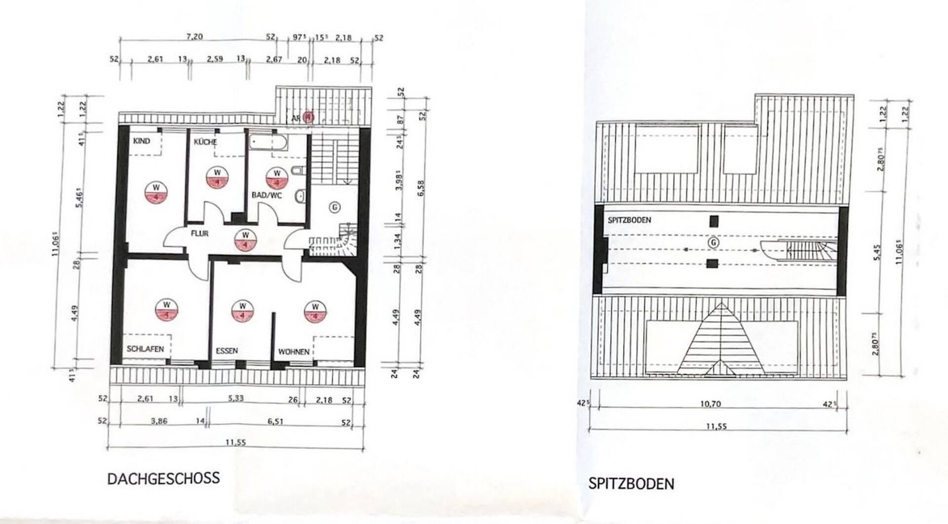 Dachgeschosswohnung in 45966 Gladbeck mit 83 m² kaufen