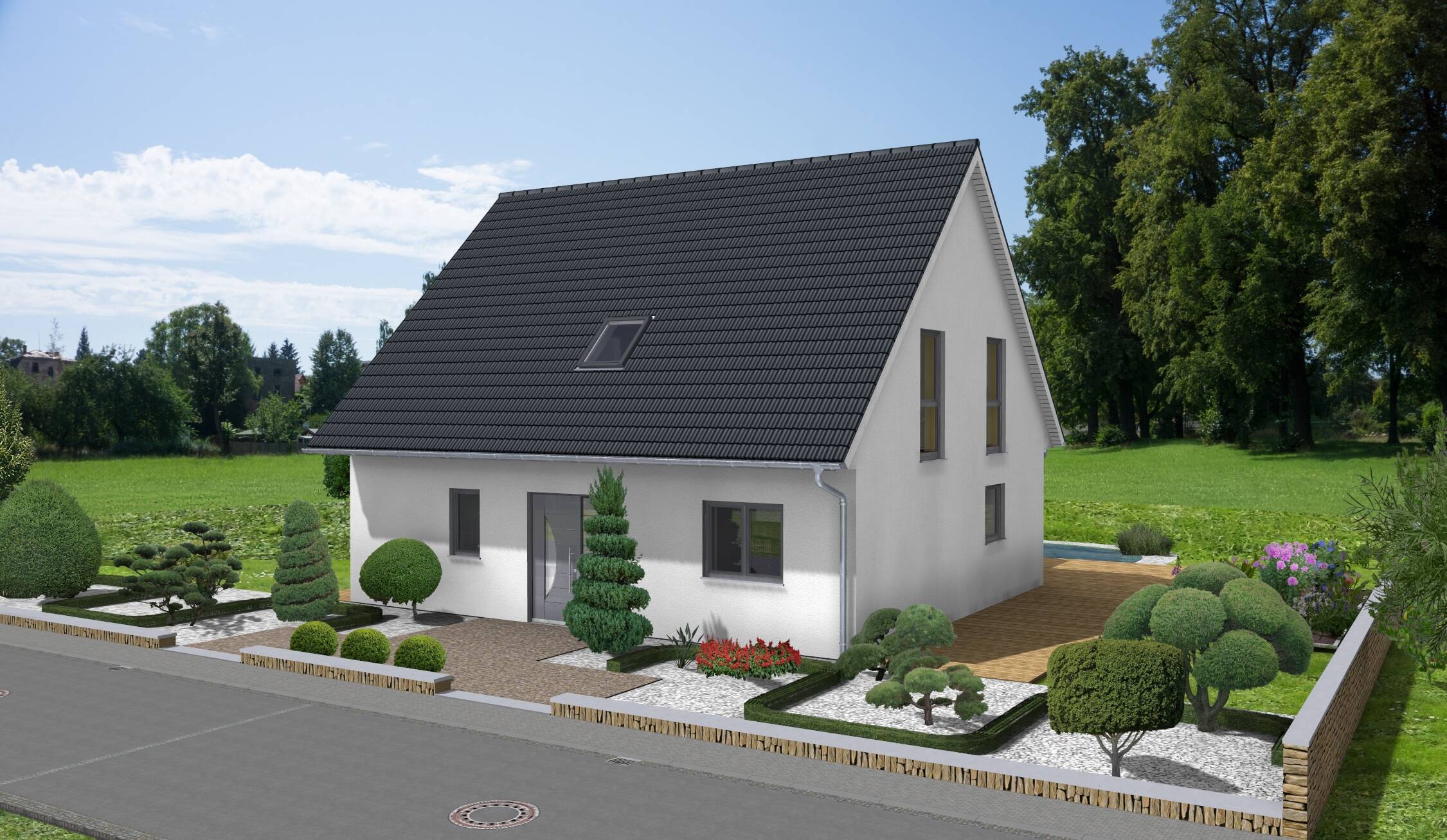 Grundstück inkl. Haus in Bottmersdorf in ruhiger Lage