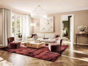 Komfortables Familiendomizil – 4 Zimmer, 2 Bäder, 2 Balkone – 14057 Berlin – Vorschaubild 3