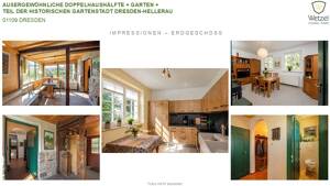 Historische Gartenstadt Hellerau – Doppelhaushälfte mit Garten und viel Potenzial für Familien – 1109 Dresden – Vorschaubild 4