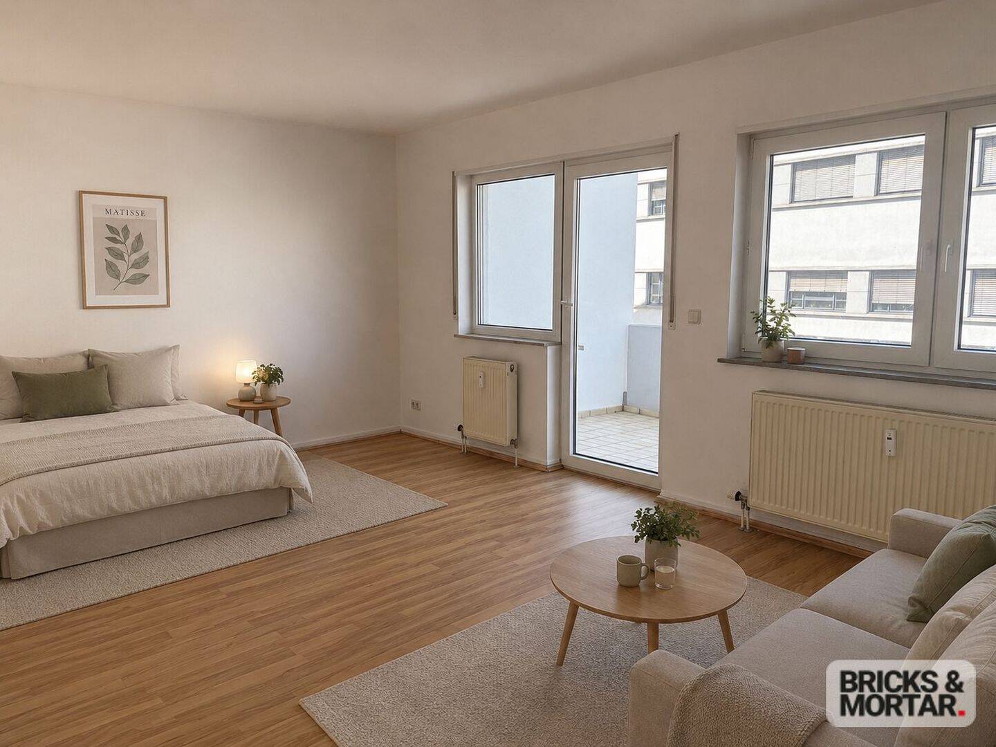 Stilvolle 1-Zimmer-Wohnung mit Balkon und Tiefgaragenstellplatz - sofort verfügbar – Leipzig – Vorschaubild 5