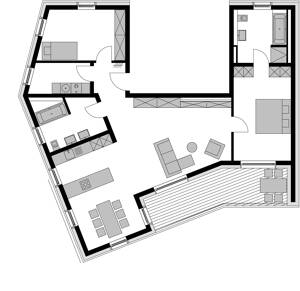 ab 1.0 % Zins KfW 55 förderfähig- Exklusive Neubau Penthouse Wohnung mit großer Dachterrasse – 90763 Fürth – Vorschaubild 4