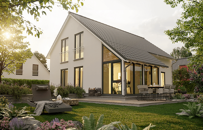Traumhaus mit Wintergarten, Home-Office, Ankleide und SOFORT-STROM von Deinem Dach – Heltersberg – Bild 1 von 9
