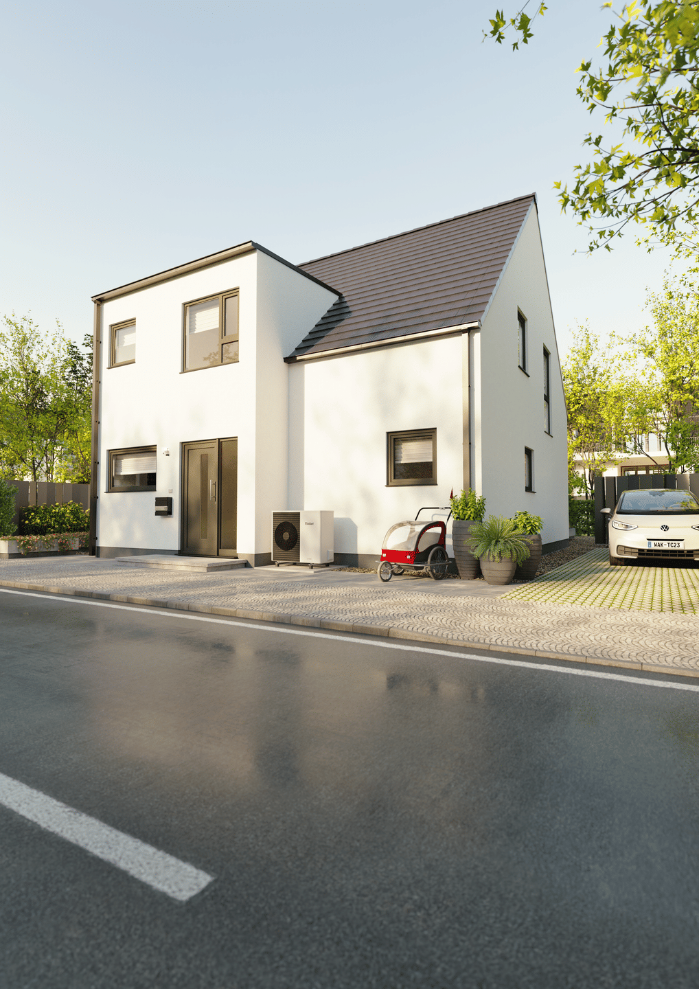 ? Freistehendes Einfamilienhaus Flair 134 | Klinkerfassade | 144 m² Wohnfläche | Münster-Hiltrup – Münster – Vorschaubild 4