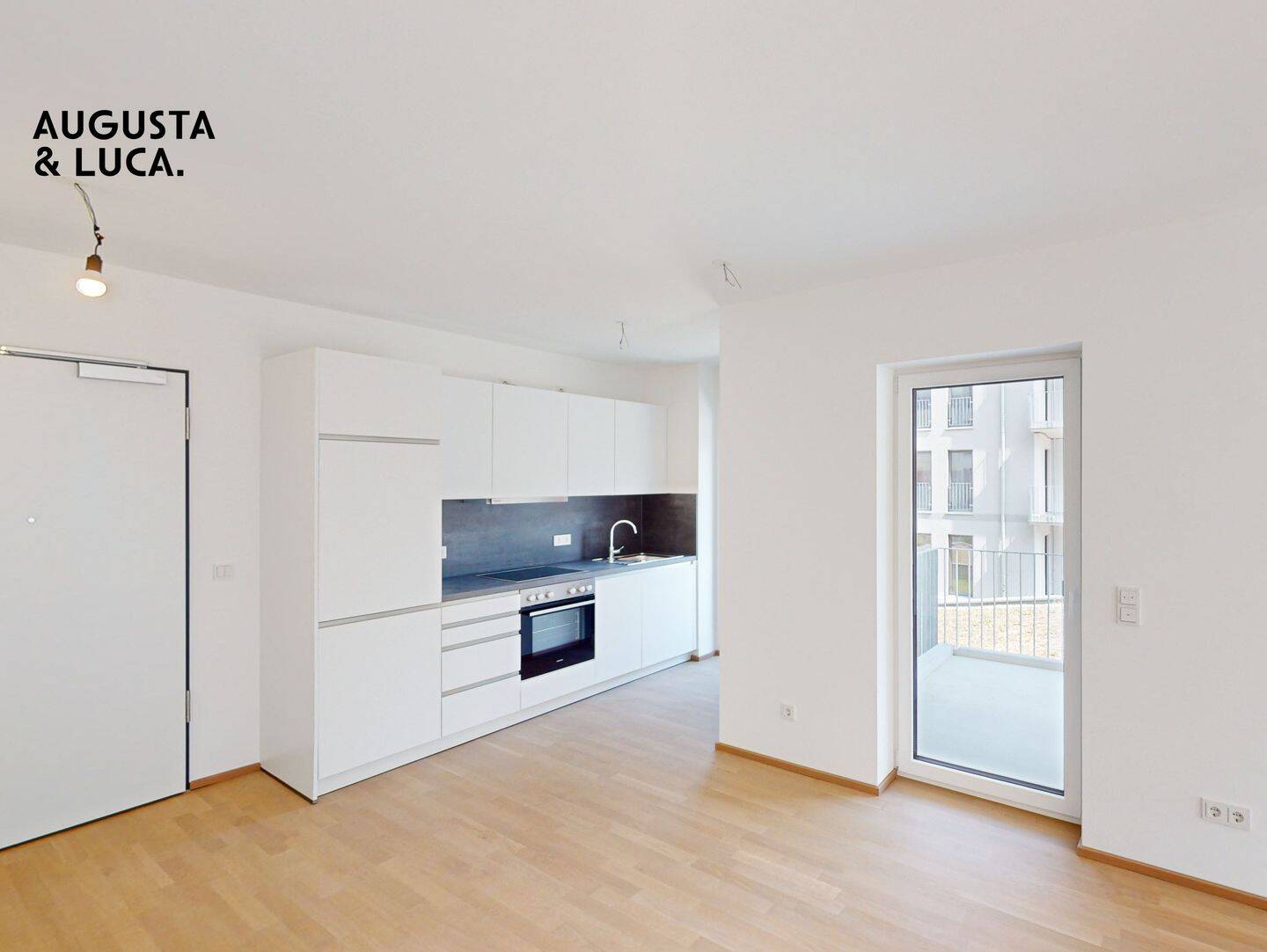 Großzügige 2-Zimmer Wohnung mit Terrasse und EBK – Augsburg – Vorschaubild 3