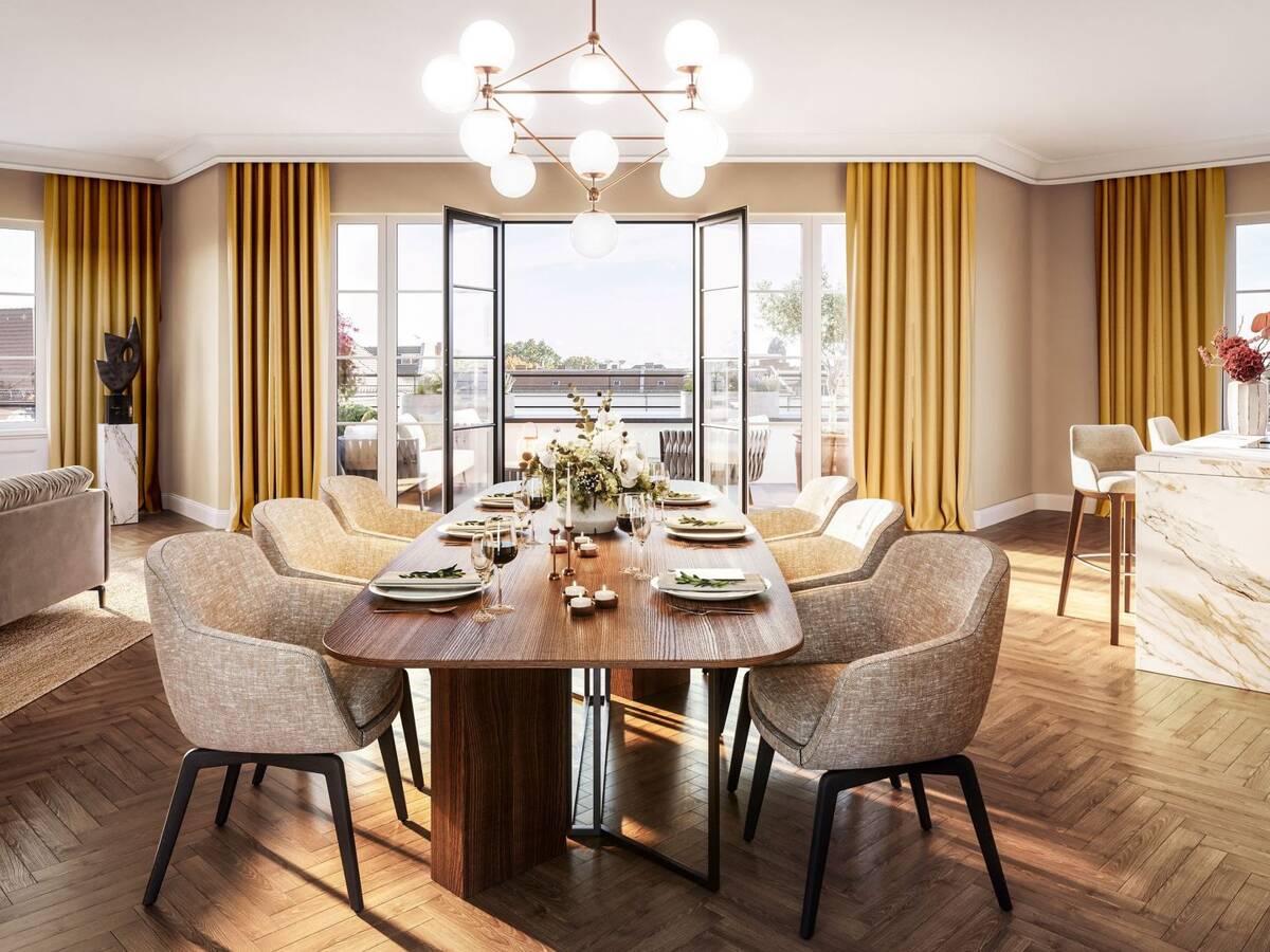 Die Krönung des Hauses – luxuriöses Penthouse – 5 Zimmer Plus – 14057 Berlin – Bild 1 von 9