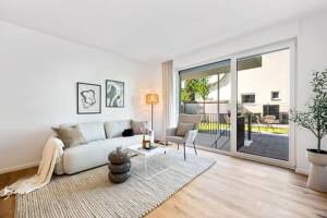 Sofort einziehen: Neubau-Maisonettewohnung mit Süd-West-Terrasse und Garten! – 22297 Hamburg – Vorschaubild 1