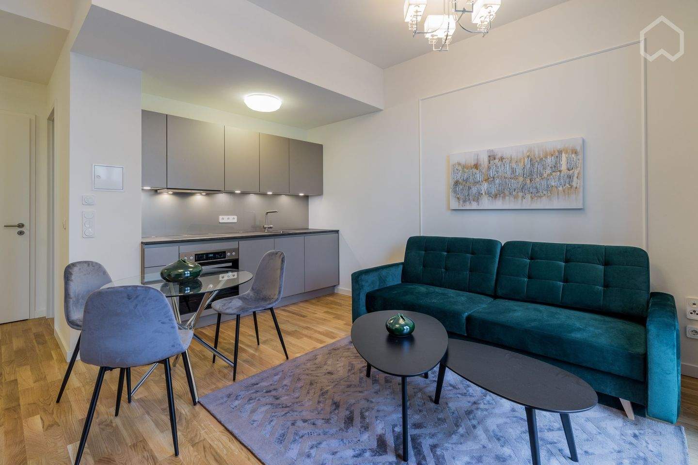 Hochwertig möblierte 2-Zimmer Neubauwohnung inkl. Terrasse - im No1 Charlottenburg direkt am Spreeufer – Berlin – Vorschaubild 3