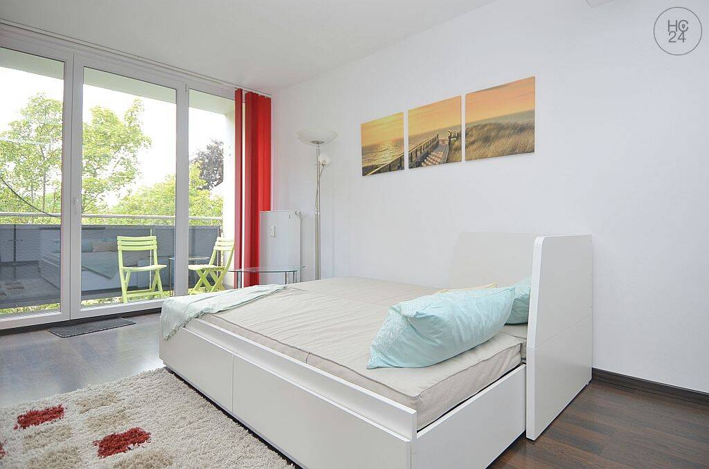Schickes möbliertes 1-Zimmer Apartment mit Balkon und Internet in Wiesbaden Südost – Wiesbaden – Vorschaubild 8