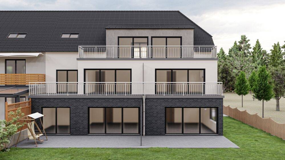 NEUBAU - 2 Zimmer-Wohnung mit Terrasse und Garten in guter und ruhiger Lage - NÜRNBERG- Kettelersiedlung – Nürnberg – Vorschaubild 3