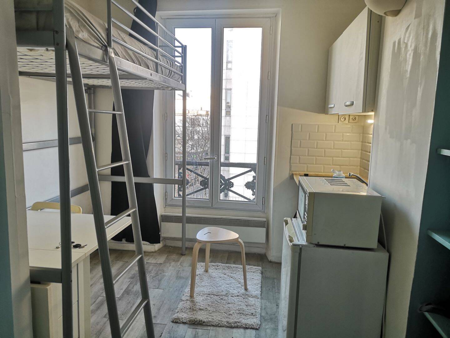 Appartement 1 pièce 10 m² · à Paris 17ème Arrondissement · 10 m² · 550 €/mois