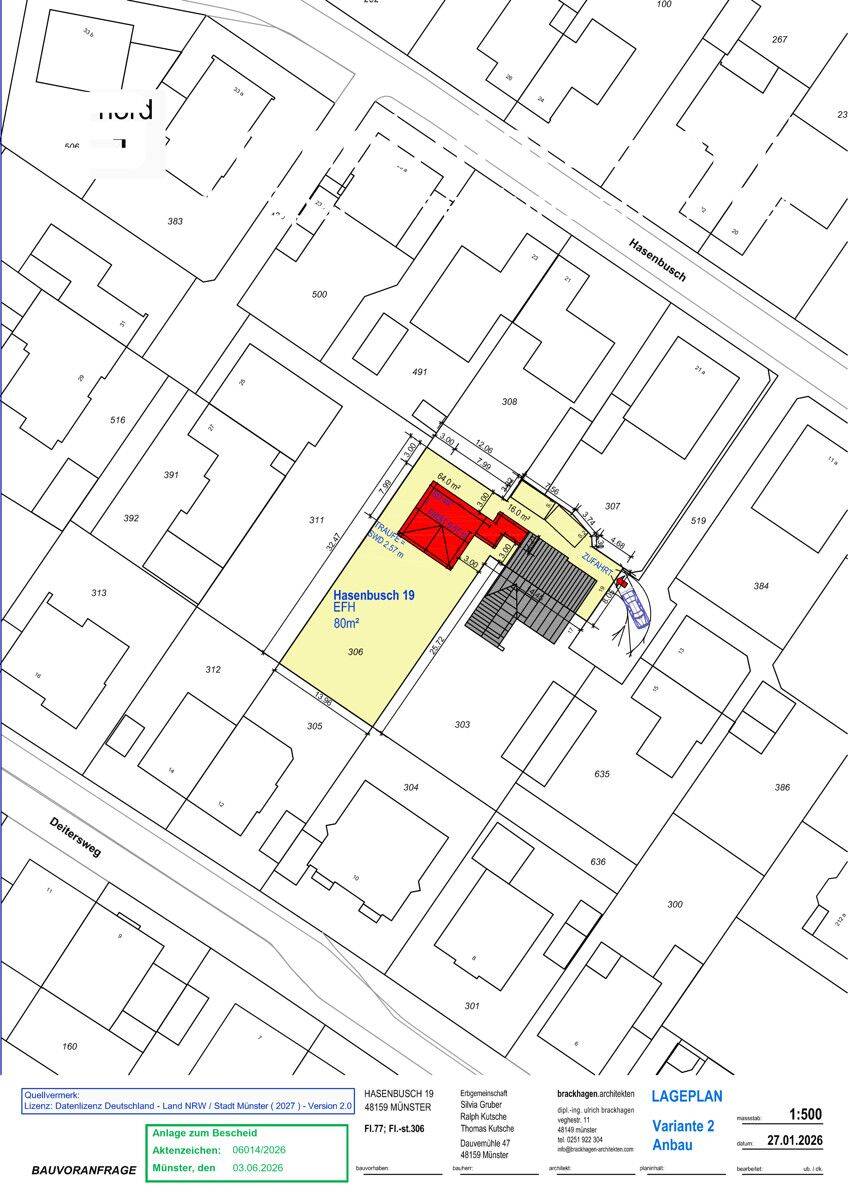 Doppelhaushälfte mit großem Garten und attraktivem Erweiterungspotenzial! – Münster – Vorschaubild 8