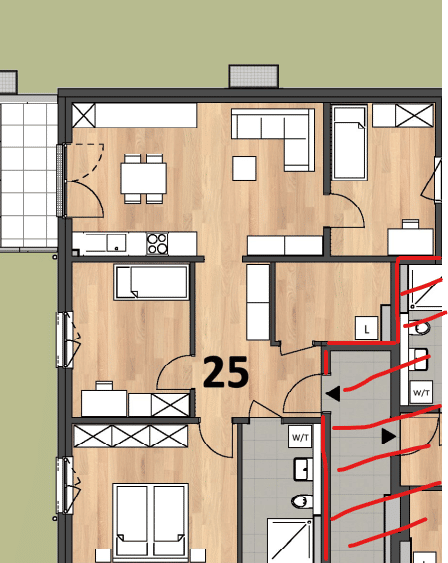 Moderne 4 Zimmer Wohnung mit Balkon& Tiefgarage mit Wohnberechtigungschein