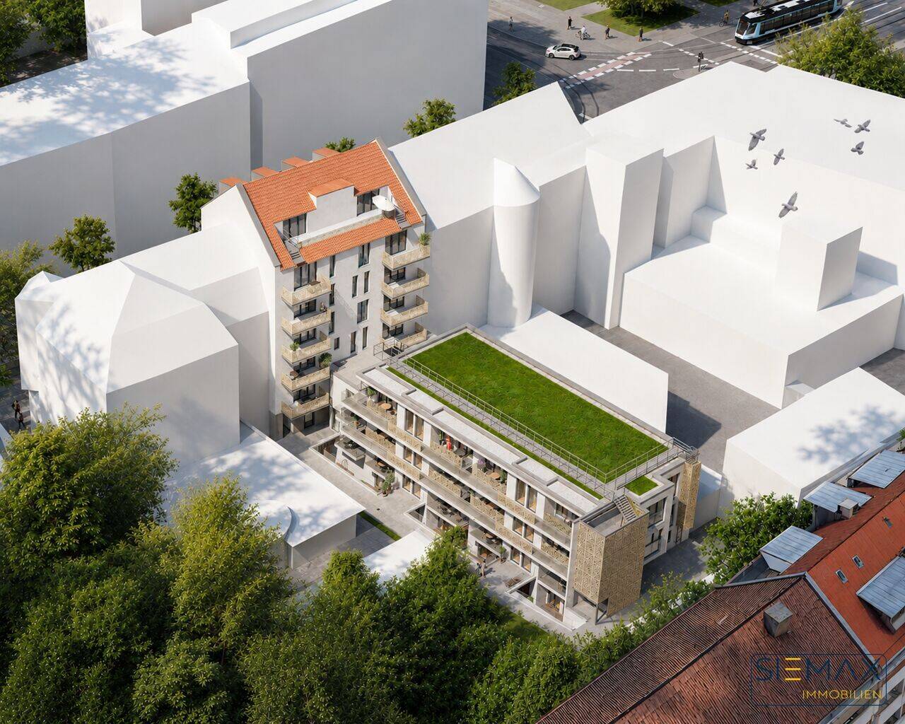 Tiefergelegtes Erdgeschoss mit Privatgarten - Charmante 1-Zimmer-Wohnung mit besonderem Flair – München – Vorschaubild 4