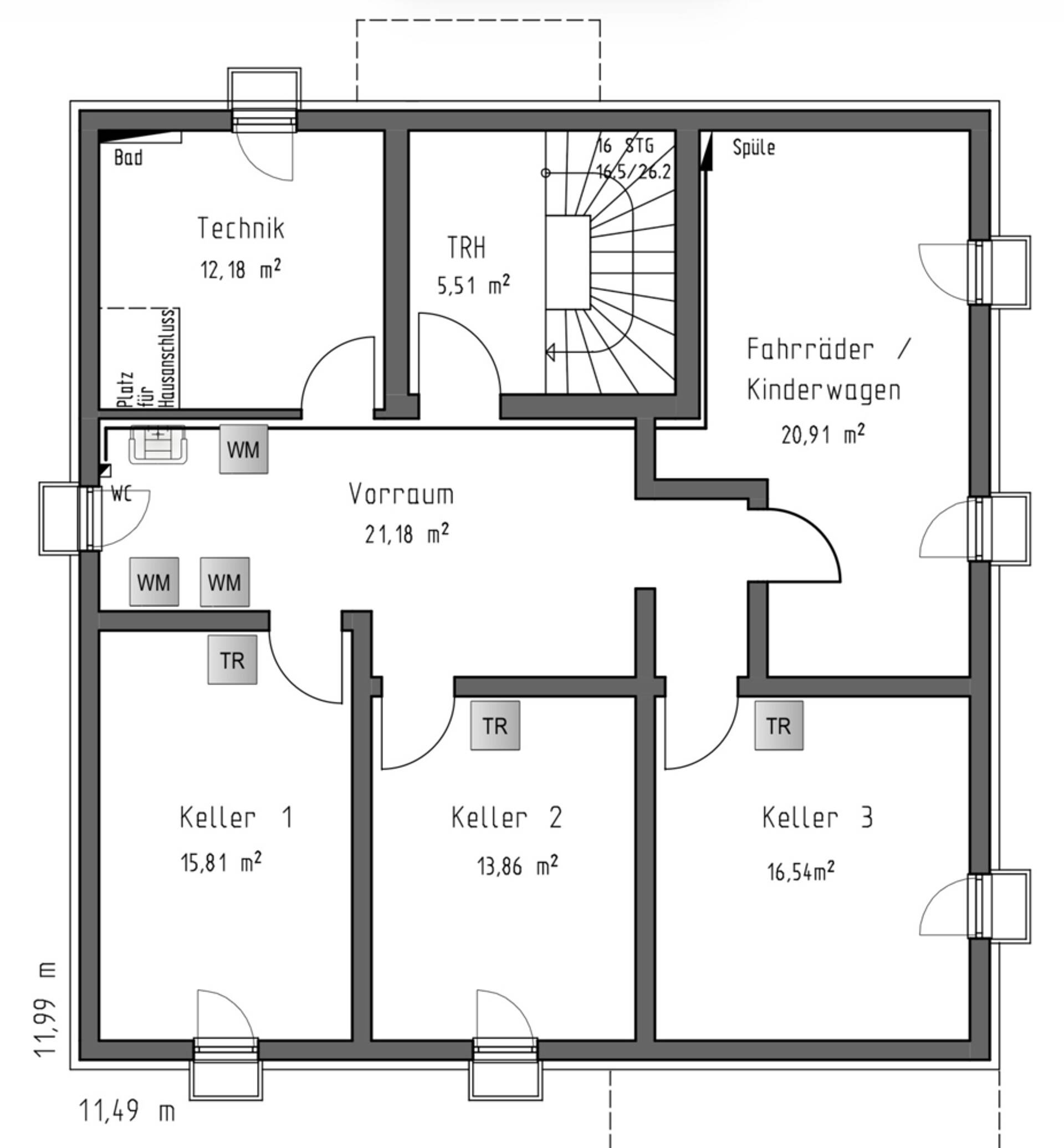 Erdgeschosswohnung in 88471 Laupheim mit 100,6 m² kaufen