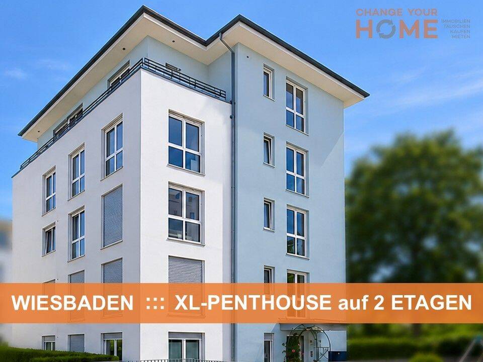 230 m²-PENTHOUSE mit BLICK ::: 4 ZI + große DACHTERRASSE + 2 ETAGEN