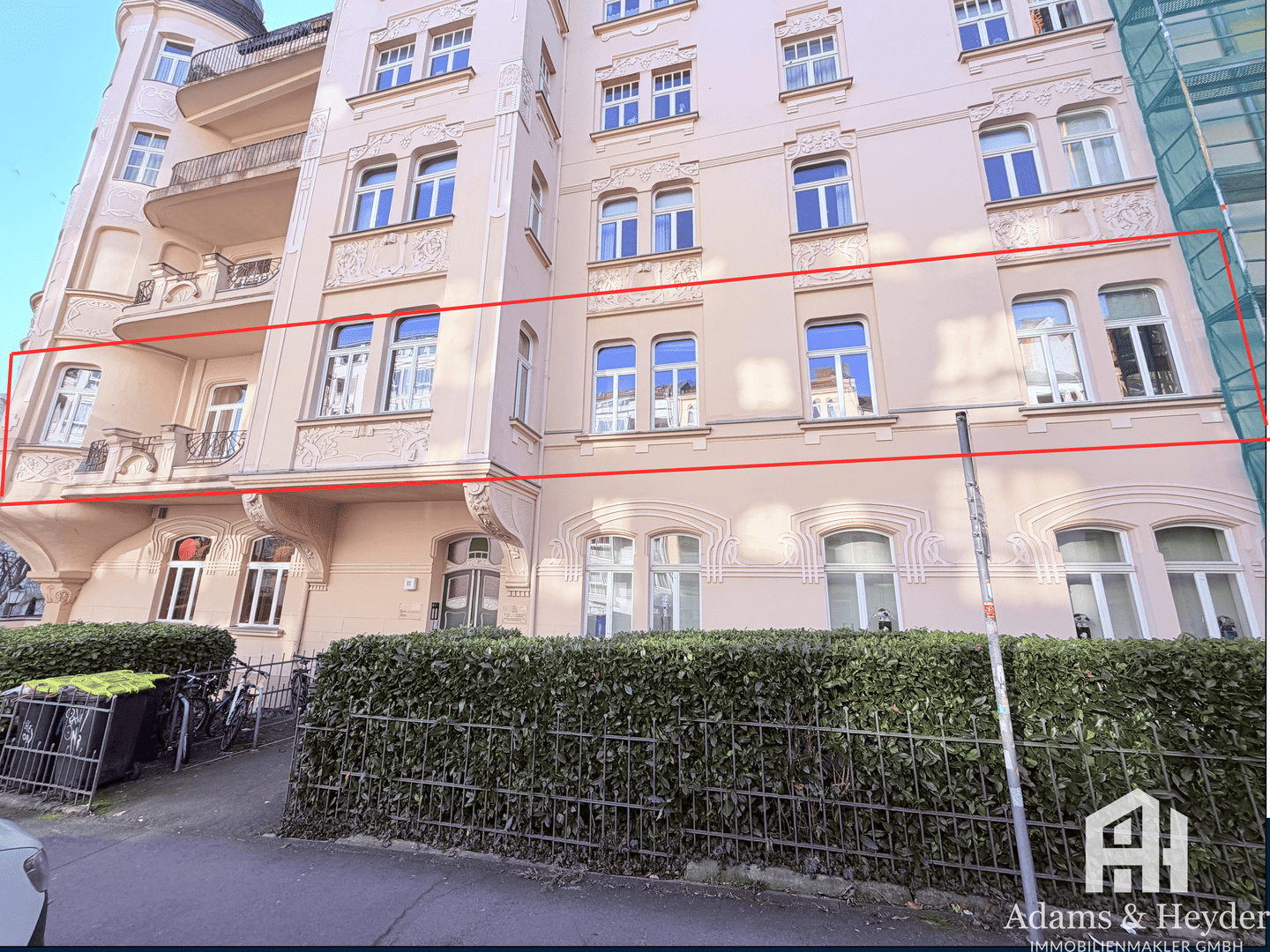großzügige & helle Altbauwohnung im Vorderen Westen mit 2 Balkonen, bis zu 6 Zimmern & viel Platz – Kassel – Vorschaubild 4