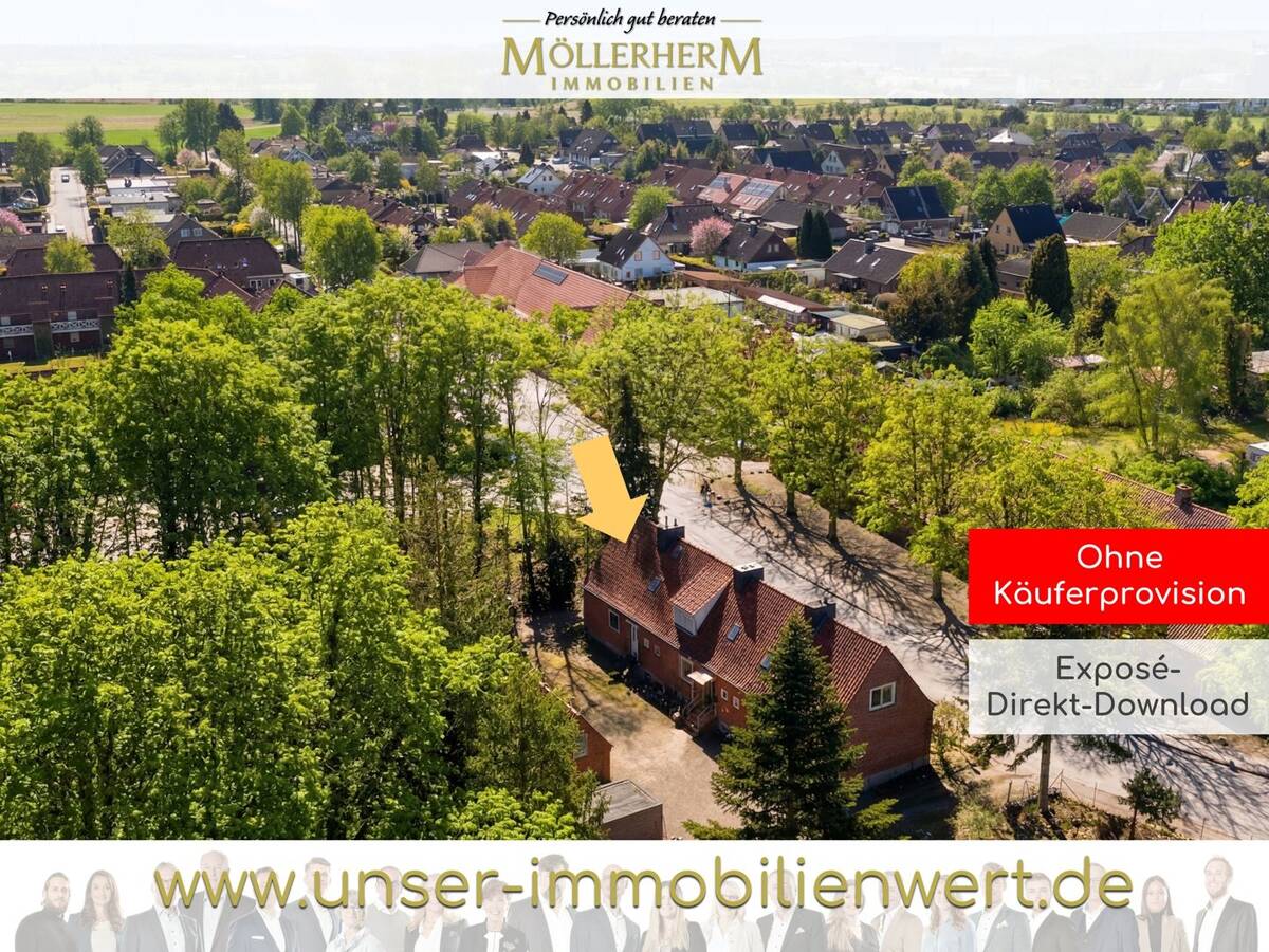 Platz für Ideen - Reihenendhaus mit Ausbau- und Gestaltungspotenzial – 23758 Oldenburg in Holstein – Bild 1 von 9
