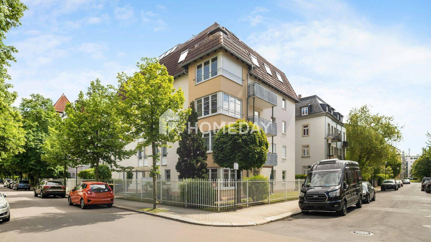 Attraktives Wohnungspaket: Zwei 2-Zimmer-Wohnungen mit Balkon und Tiefgaragenstellplatz – Dresden – Vorschaubild 3