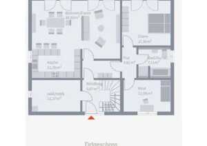Hamburgs Norden: Repräsentative Klinker-Villa mit 218 m² - flexibel als 1- oder 2-Familienhaus