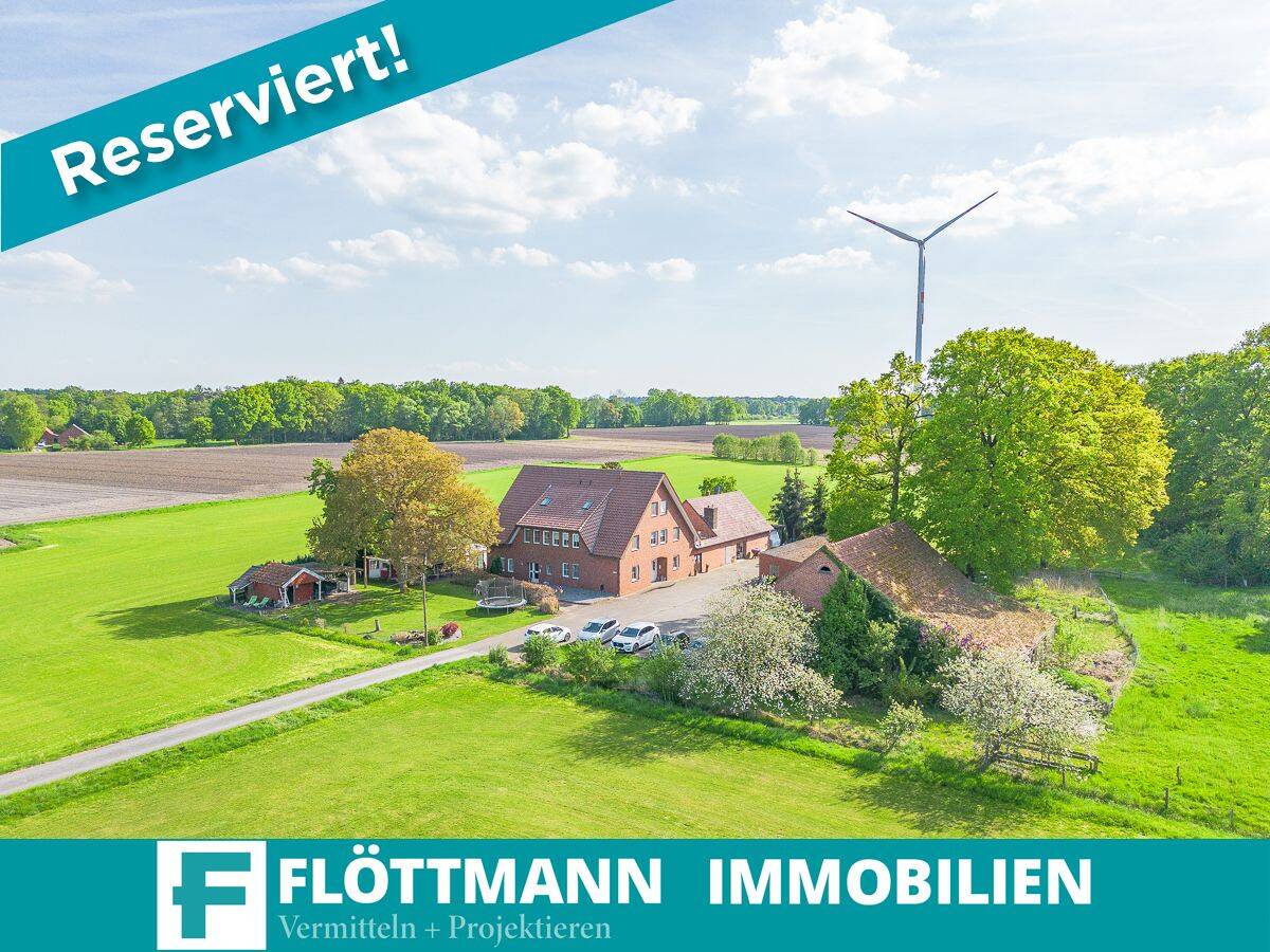 Hofstelle mit 4 WE, Scheune und Nebengebäuden in Bielefeld-Senne! – 33659 Bielefeld – Bild 1 von 9