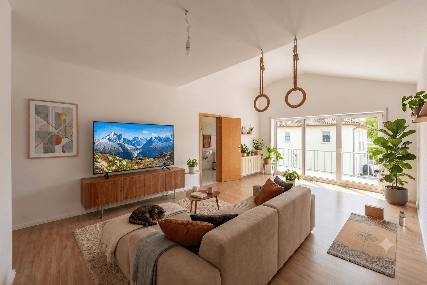 3-Raum-Dachgeschosswohnung mit umlaufender Dachterrasse in Münchenroda – Jena – Vorschaubild 6