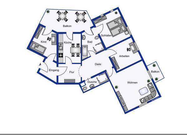 Etagenwohnung in 06618 Naumburg mit 111 m² kaufen