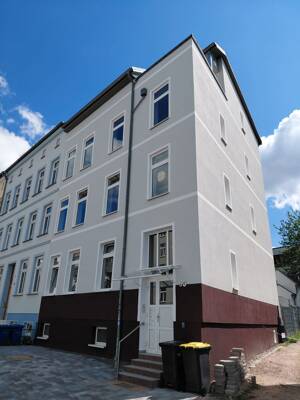 HRO-City, 3 Raum DG-Penthouse Wohnung mit Terr.+Balkon, Erstbezug nach Kernsanierung, Nähe Stadthafen zu vermieten