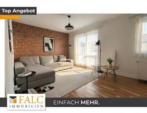 Charmante 2-Zimmer-Wohnung mit Balkon - vermietet und ideal für Kapitalanleger