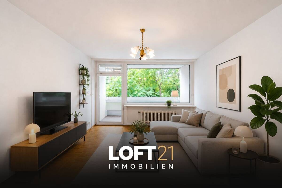 ** Schöne 2 ZKB mit durchdachtem Grundriss und zwei Balkonen in City Lage ** – 85057 Ingolstadt – Bild 1 von 9