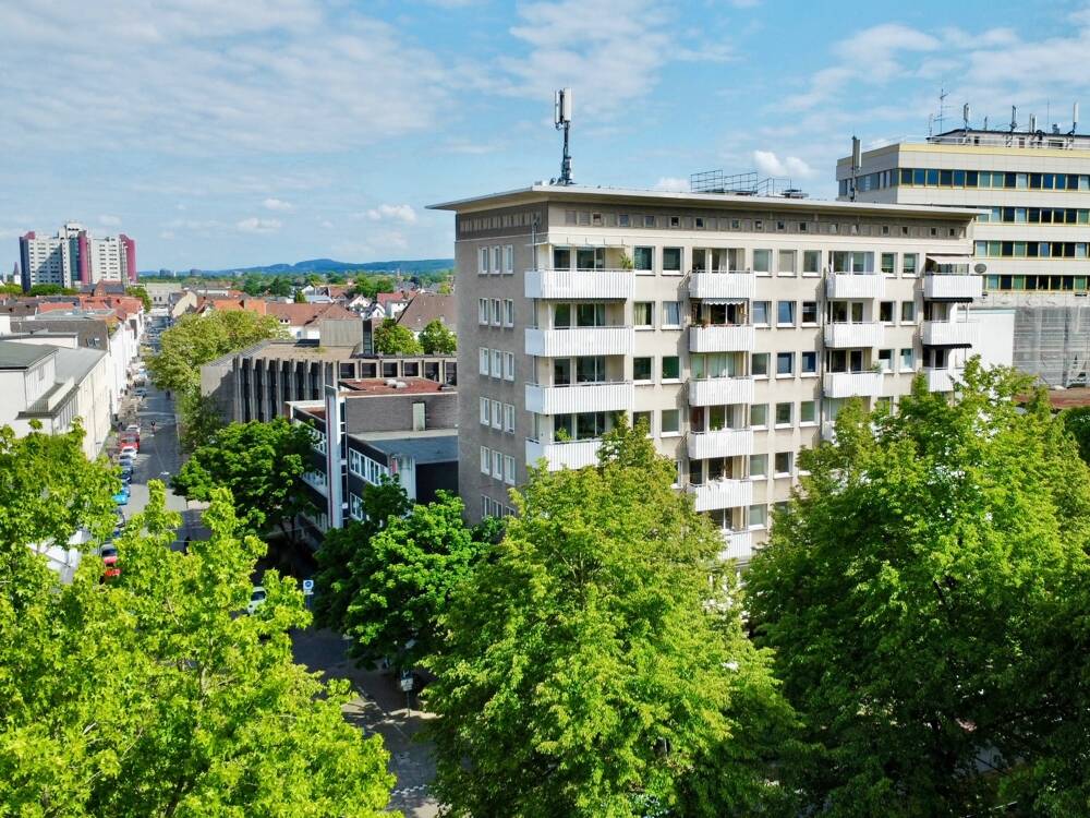 Nähe Landgericht: Schöne 2-Zimmer-Wohnung mit Altstadtpanorama