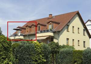 Dachgeschosswohnung mit Fernblick in Pirna OT Graupa