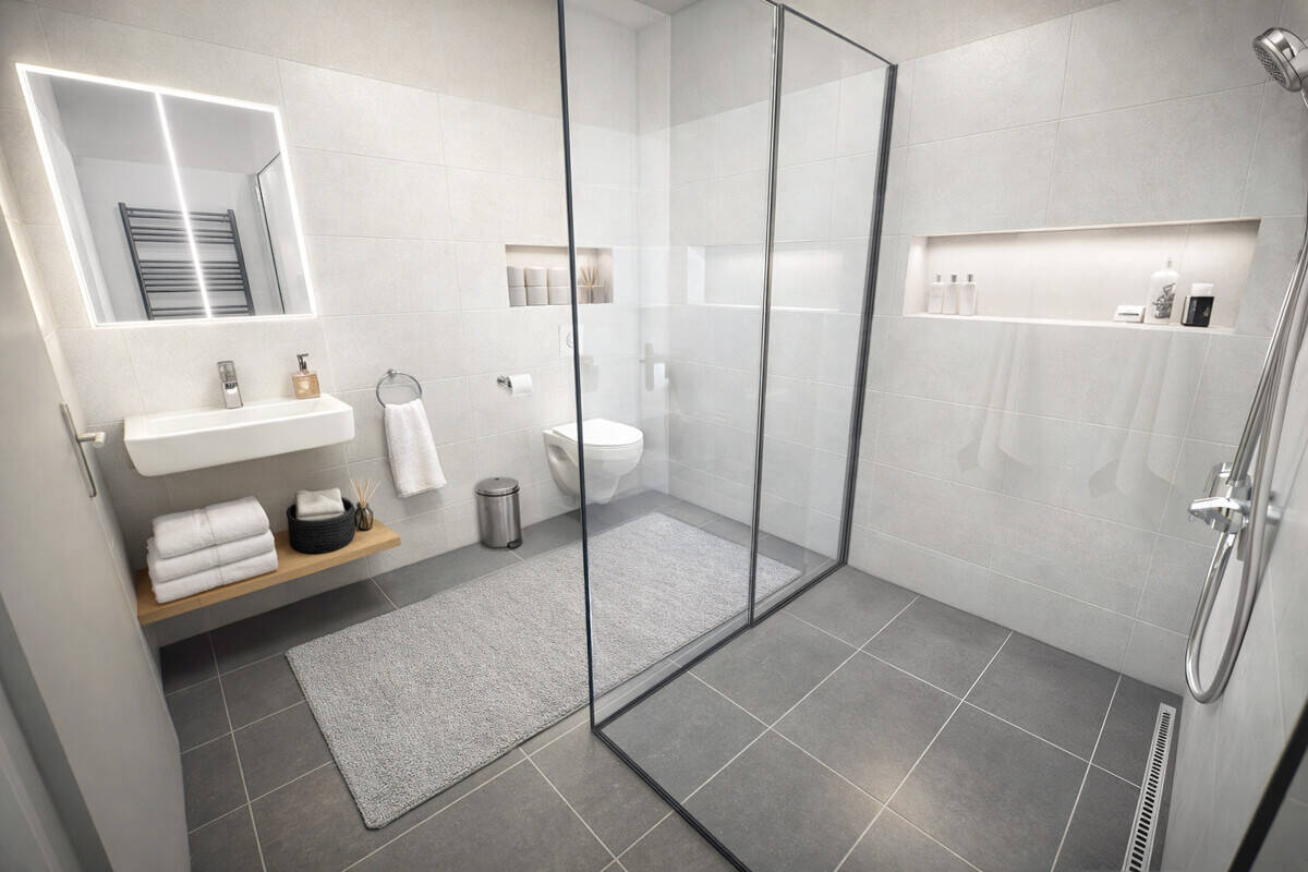 WE 2: Eberswalde: ERSTBEZUG im LUXUS Neubau: 1-Zi mit 19m² ab 2027 BEZUGSBEREIT – Berlin – Vorschaubild 3