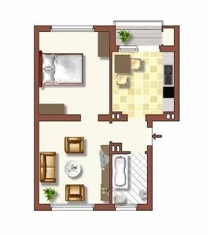 2-Zimmer-Wohnung in Duisburg Bergheim – 47228 Duisburg – Vorschaubild 2