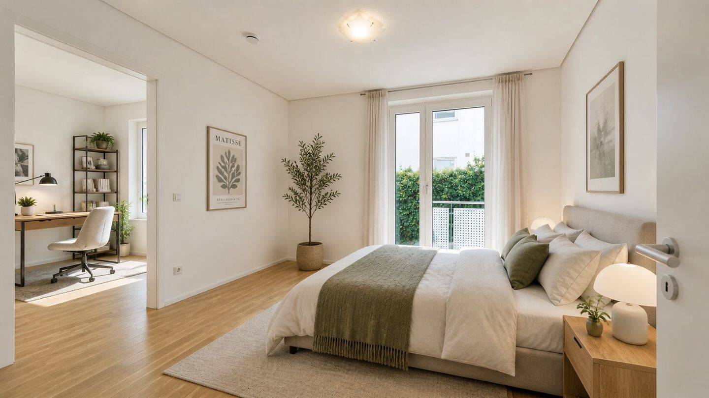 Exklusive 4 - Zimmer Wohnung mit Balkon und Tiefgaragenplatz in begehrter Lage WIESBADEN-NEROTAL – Wiesbaden – Vorschaubild 7