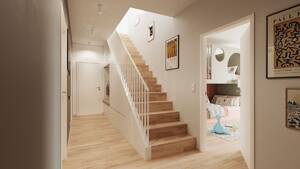 Lichterfüllte Maisonette mit sonniger Dachterrasse – 22301 Hamburg – Vorschaubild 4