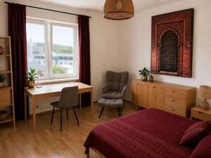 4er WG bietet helles 18 m² Zimmer vollmöbliert - Zellerau an den Mainwiesen – 97082 Würzburg – Vorschaubild 2