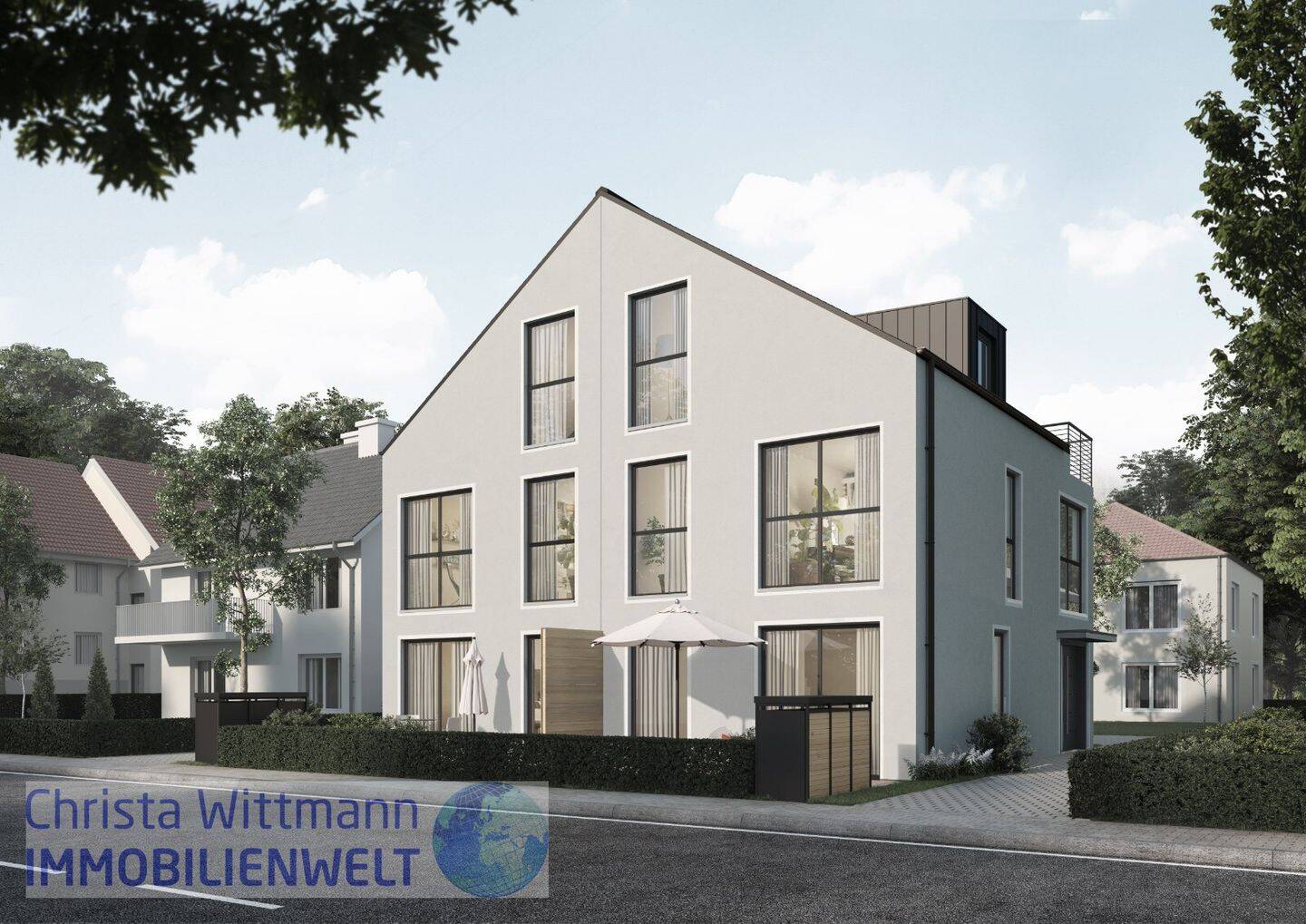 NEUBAU stilvolles Stadthaus DHH - modern, energieeffizient und sofort bezugsbereit
