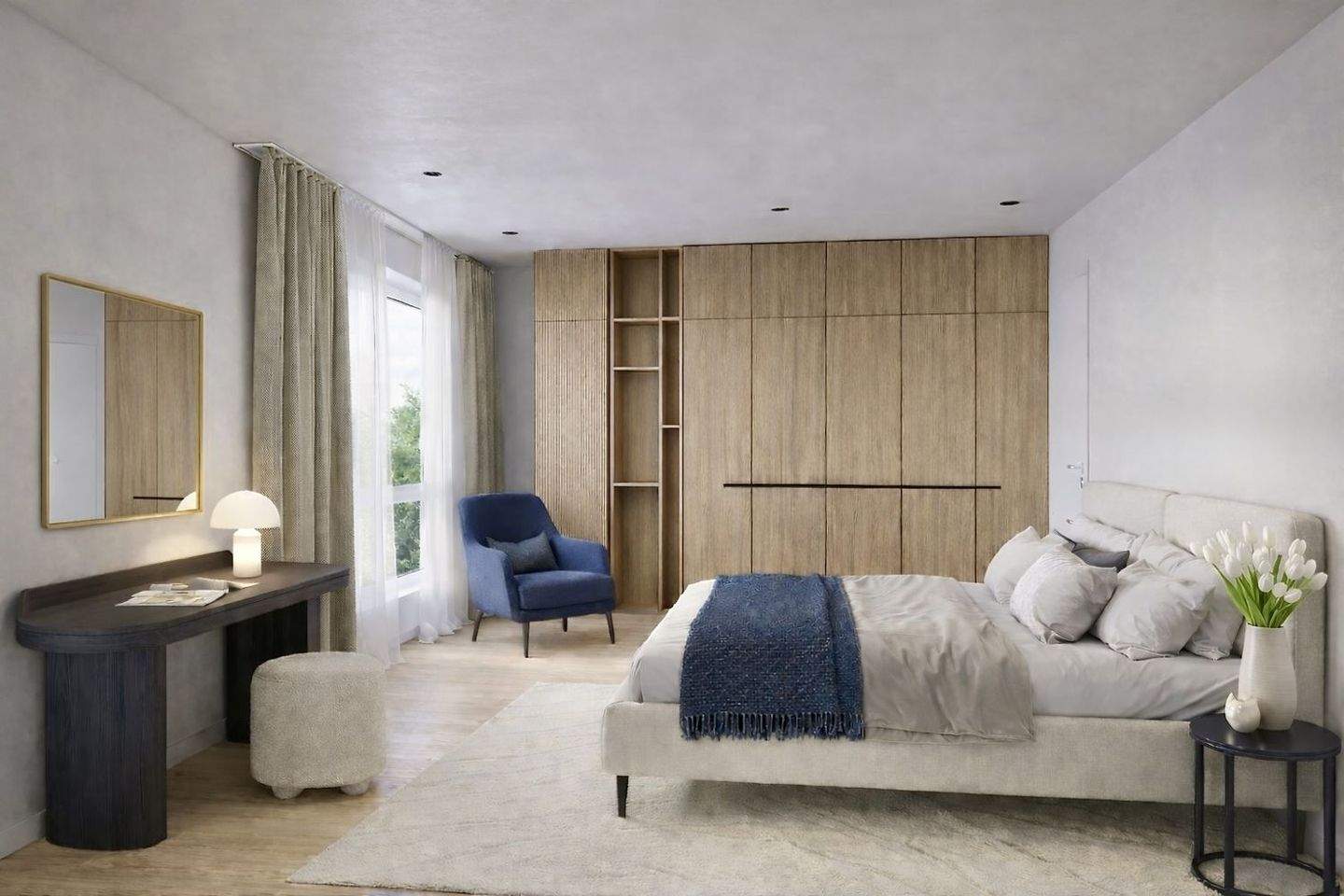 Moderne 2-Zimmer-Neubauwohnung mit Terrasse und Garten – Wiesbaden – Vorschaubild 6