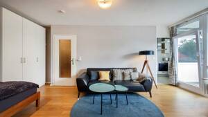 Stilvoll wohnen in Nymphenburg - Hochwertig möbliertes Apartment incl. Tiefgaragenstellplatz – 80639 München – Vorschaubild 3